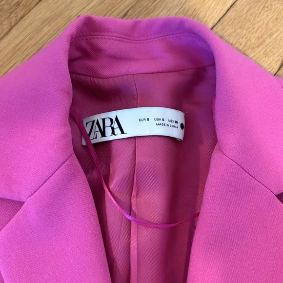Zara Pink Blazer - Picture 5 of 5
